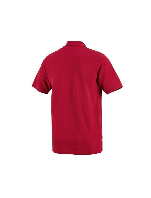 Tričká, pulóvre a košele: Polo tričko e.s. cotton pocket + červená 1