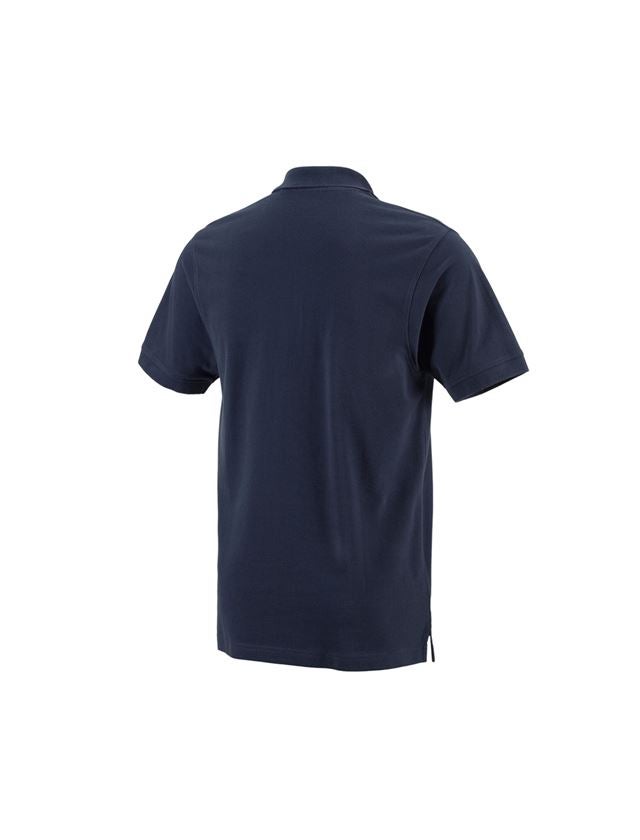 Tričká, pulóvre a košele: Polo tričko e.s. cotton pocket + tmavomodrá 3