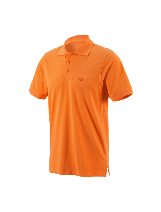 Témy: Polo tričko e.s. cotton pocket + oranžová