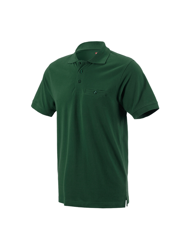 Tričká, pulóvre a košele: Polo tričko e.s. cotton pocket + zelená 2
