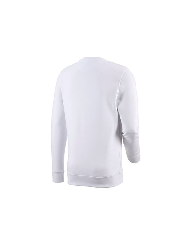 Tričká, pulóvre a košele: Mikina e.s. poly cotton + biela 3