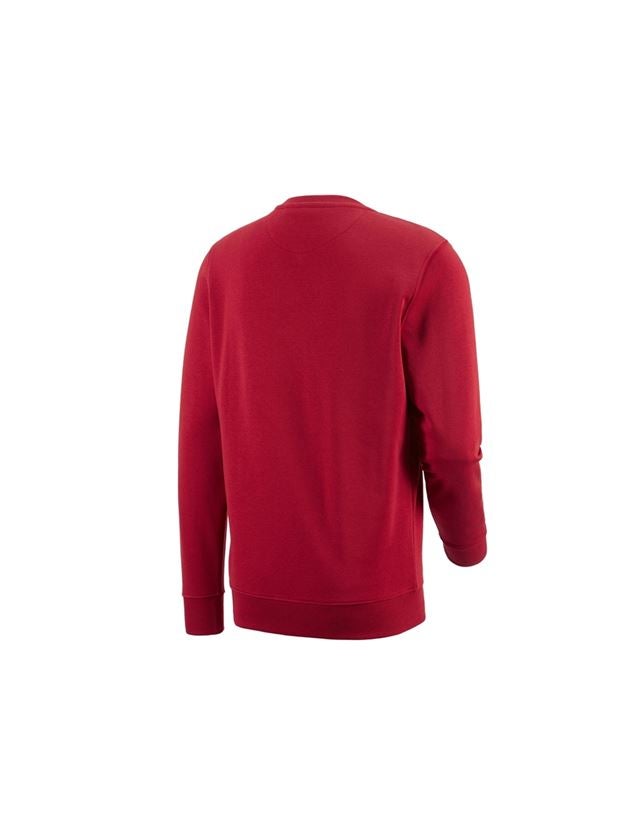 Tričká, pulóvre a košele: Mikina e.s. poly cotton + červená 1