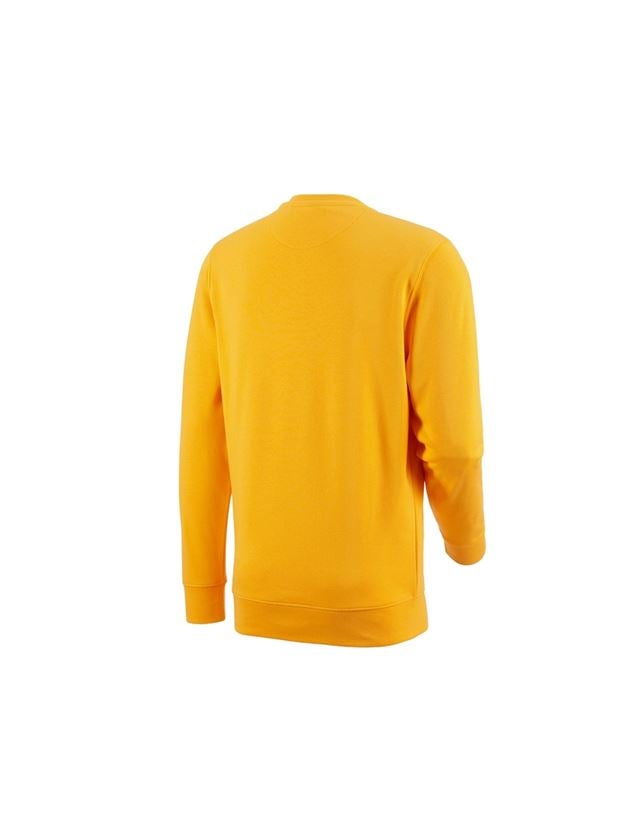 Tričká, pulóvre a košele: Mikina e.s. poly cotton + žltá 1