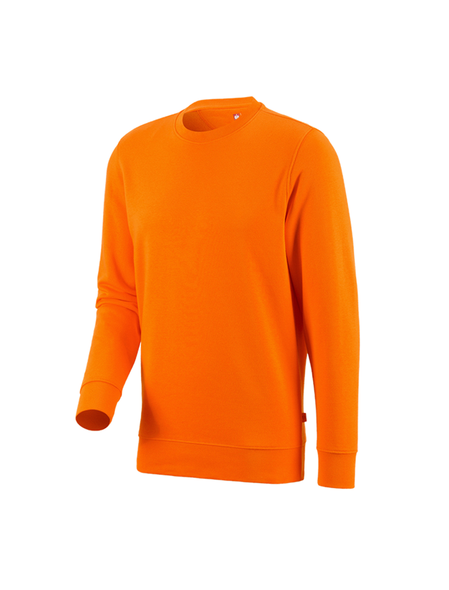 Tričká, pulóvre a košele: Mikina e.s. poly cotton + oranžová
