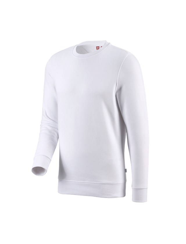 Tričká, pulóvre a košele: Mikina e.s. poly cotton + biela 2