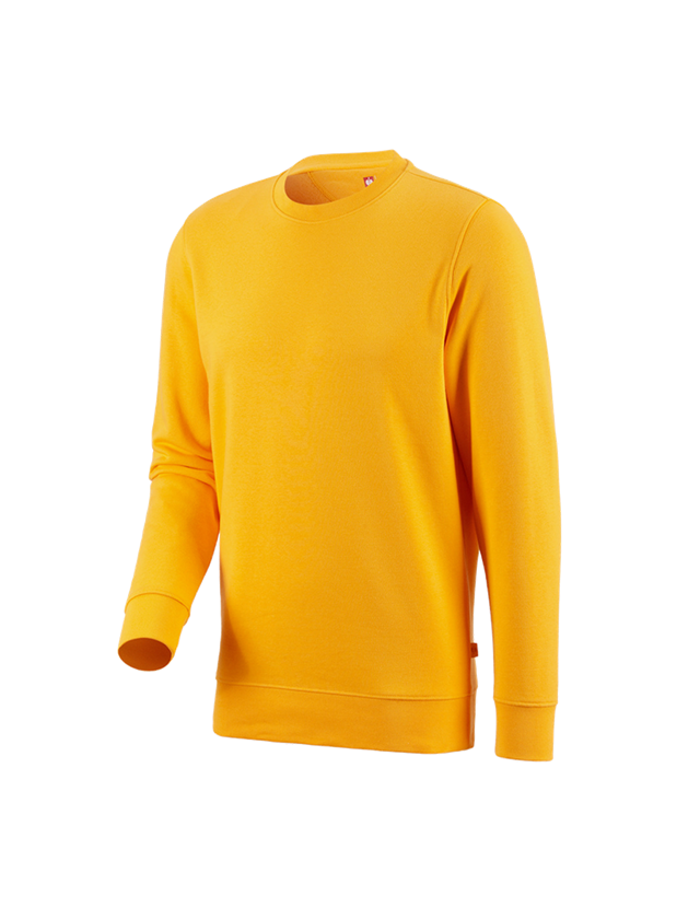 Tričká, pulóvre a košele: Mikina e.s. poly cotton + žltá