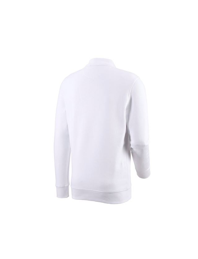 Tričká, pulóvre a košele: Mikina e.s. poly cotton Pocket + biela 1
