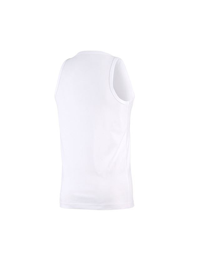 Tričká, pulóvre a košele: Atletické tričko e.s. cotton + biela 2