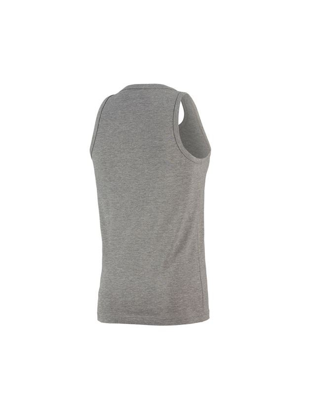 Tričká, pulóvre a košele: Atletické tričko e.s. cotton + sivá melírovaná 1