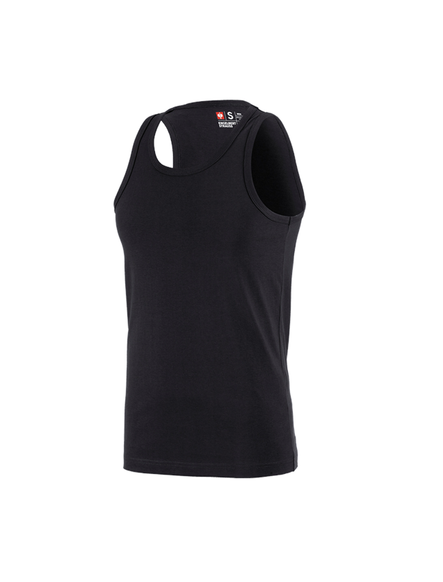Tričká, pulóvre a košele: Atletické tričko e.s. cotton + čierna 1