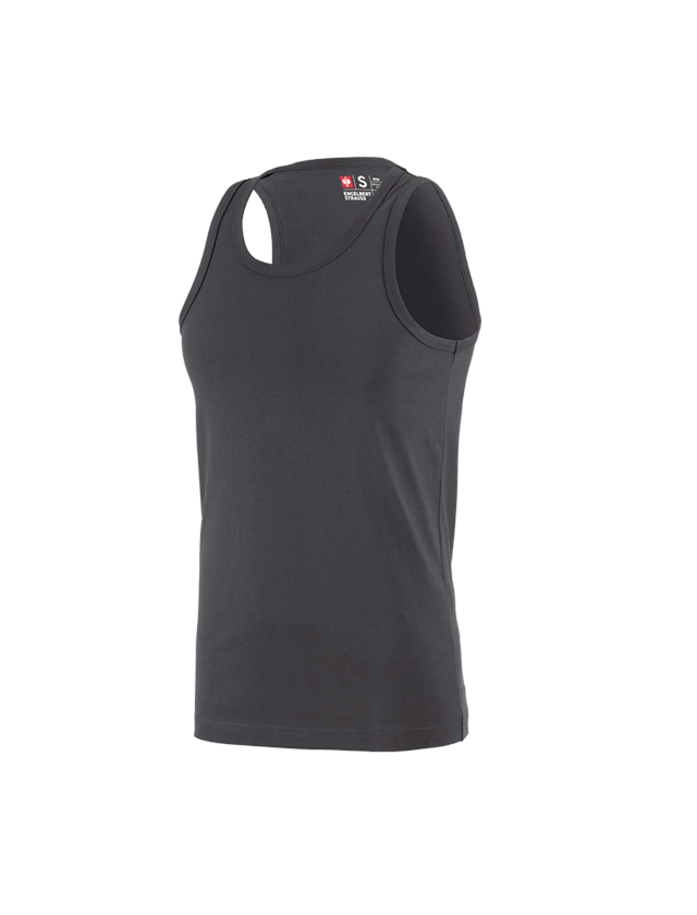 Tričká, pulóvre a košele: Atletické tričko e.s. cotton + antracitová 1