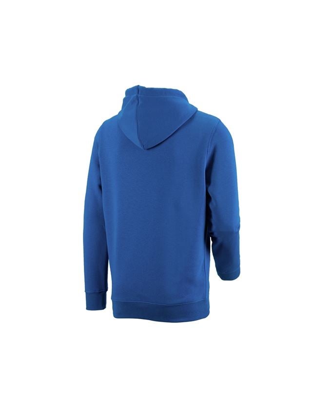 Tričká, pulóvre a košele: Mikina s kapucňou e.s. poly cotton + enciánová modrá 3