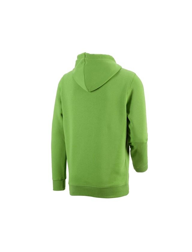 Tričká, pulóvre a košele: Mikina s kapucňou e.s. poly cotton + morská zelená 3