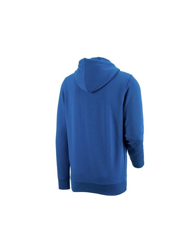 Tričká, pulóvre a košele: e.s. Mikina s kapucňou poly cotton + enciánová modrá 2