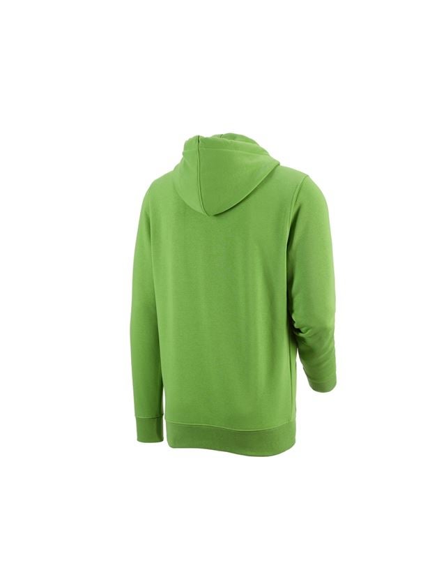 Tričká, pulóvre a košele: e.s. Mikina s kapucňou poly cotton + morská zelená 1