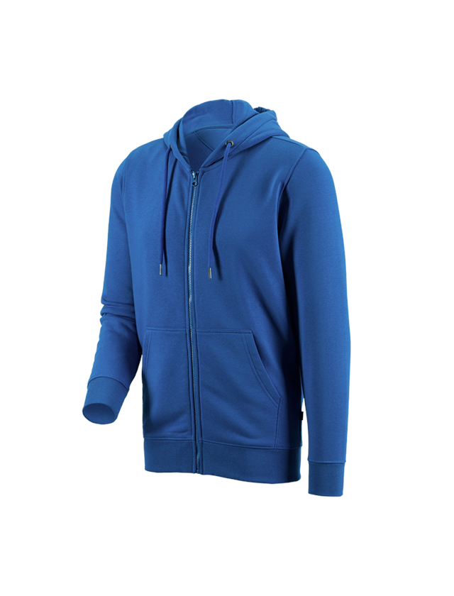 Tričká, pulóvre a košele: e.s. Mikina s kapucňou poly cotton + enciánová modrá 1