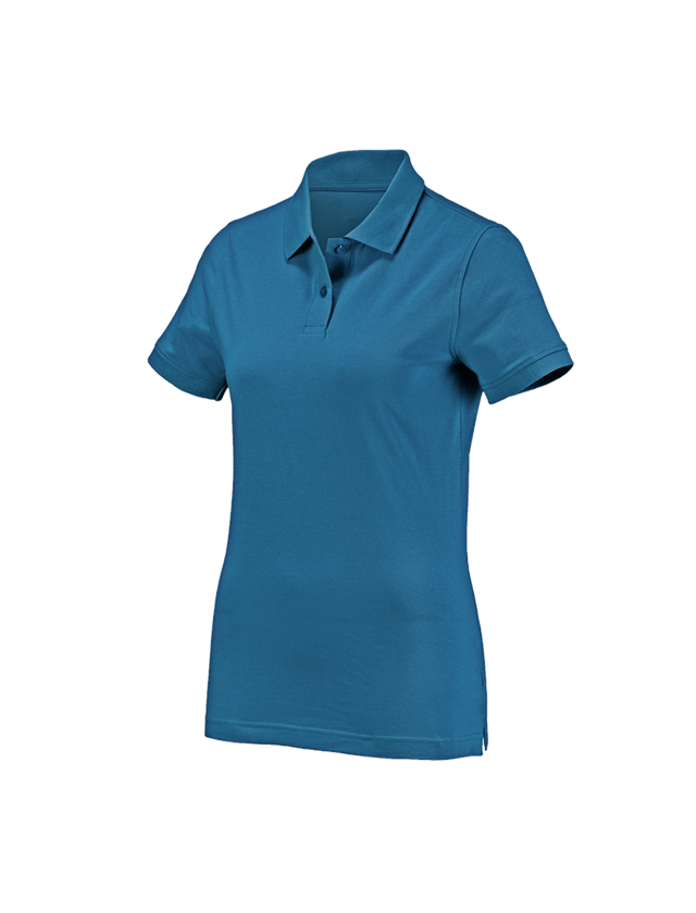 Tričká, pulóvre a košele: Polo tričko e.s. cotton, dámske + atolová
