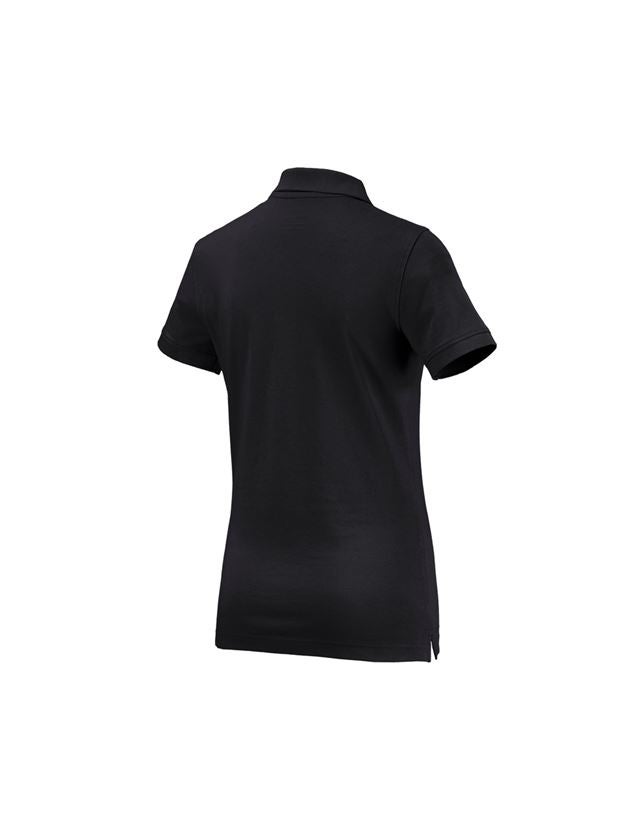 Tričká, pulóvre a košele: Polo tričko e.s. cotton, dámske + čierna 1