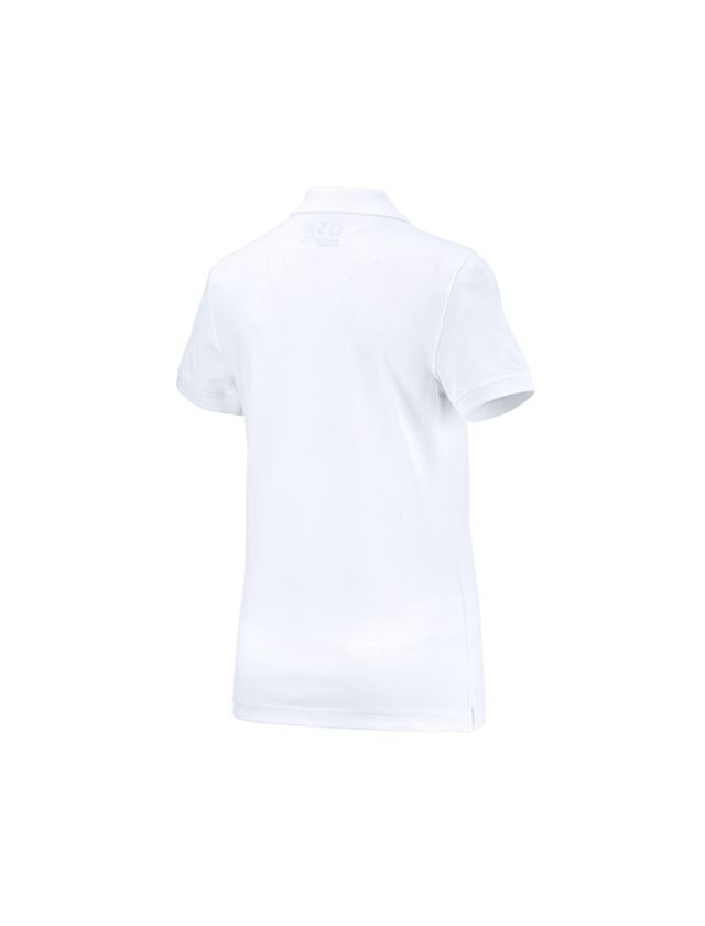 Tričká, pulóvre a košele: Polo tričko e.s. cotton, dámske + biela 1