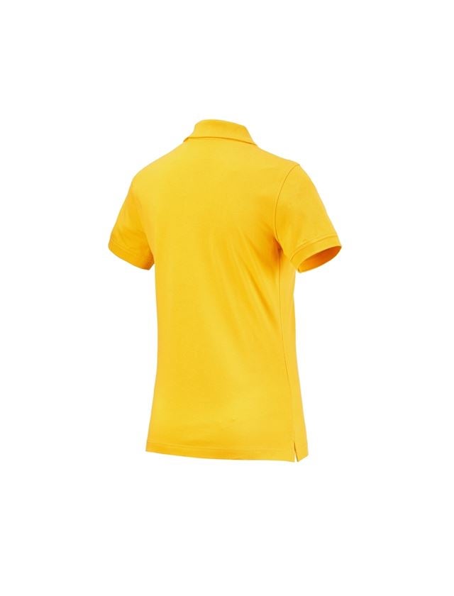 Tričká, pulóvre a košele: Polo tričko e.s. cotton, dámske + žltá 1