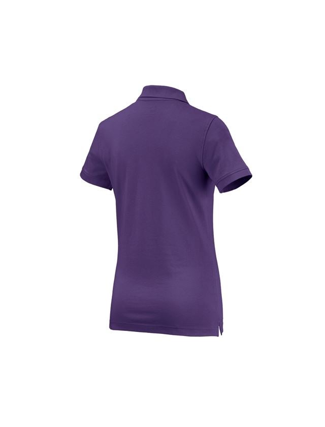 Tričká, pulóvre a košele: Polo tričko e.s. cotton, dámske + fialová 1