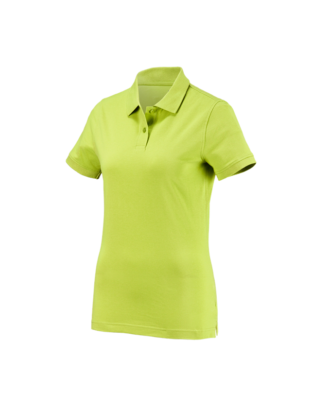 Tričká, pulóvre a košele: Polo tričko e.s. cotton, dámske + májová zelená