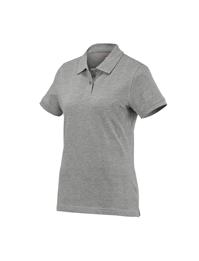 Témy: Polo tričko e.s. cotton, dámske + sivá melírovaná
