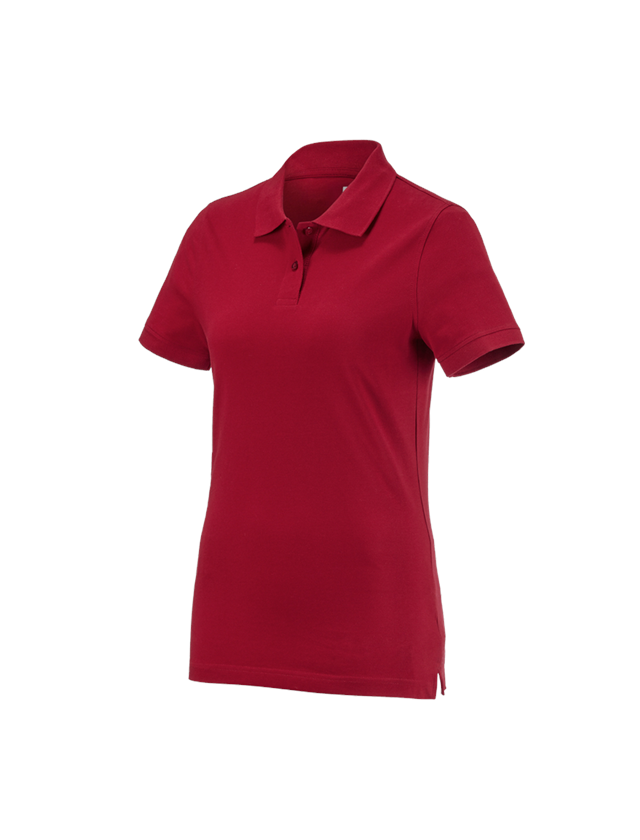 Témy: Polo tričko e.s. cotton, dámske + červená