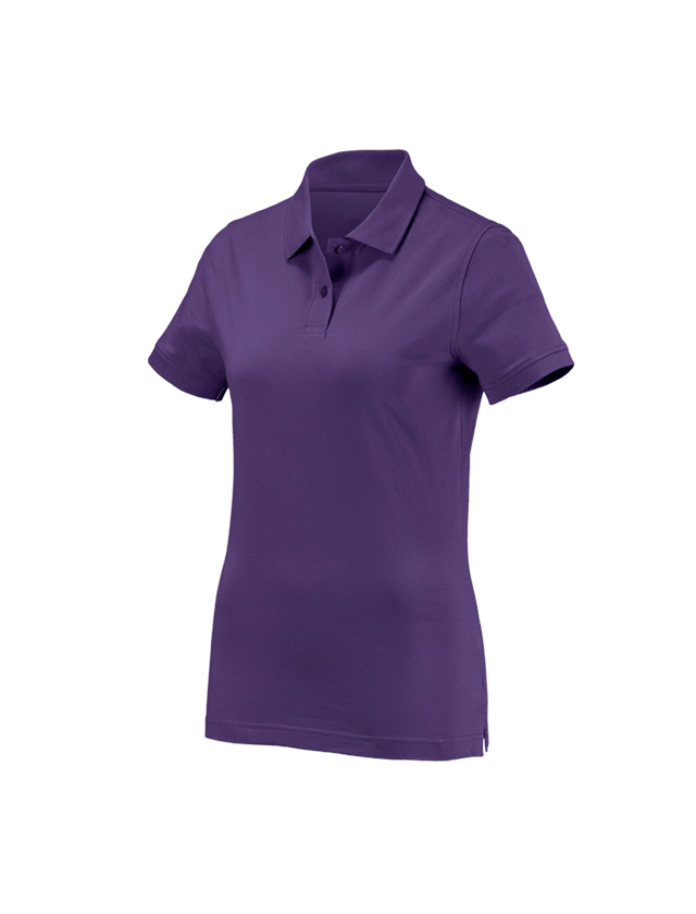 Tričká, pulóvre a košele: Polo tričko e.s. cotton, dámske + fialová