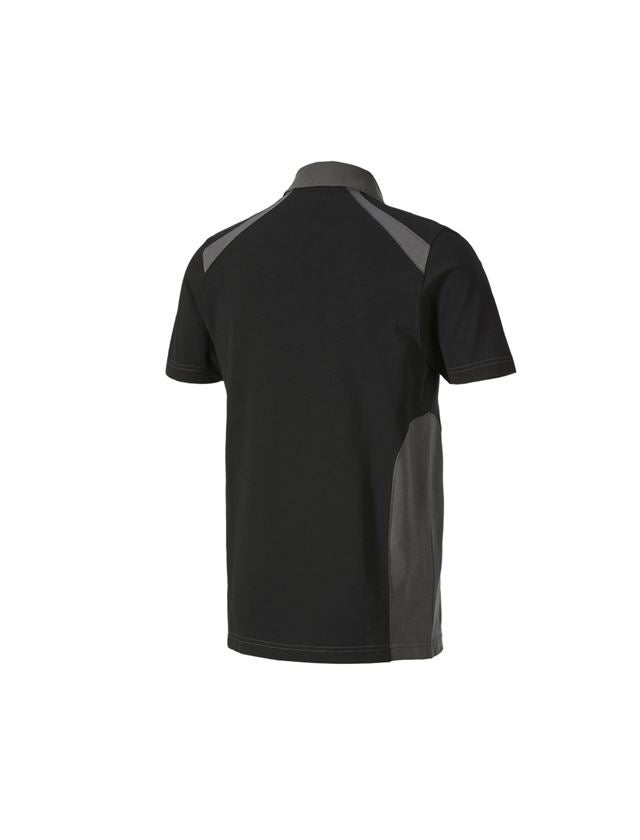 Témy: Polo tričko cotton e.s.active + čierna/antracitová 3
