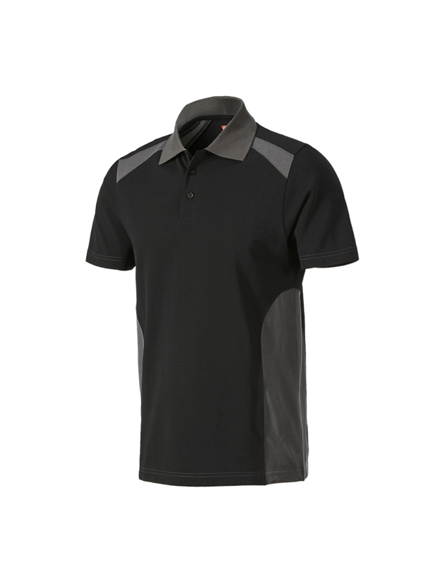 Tričká, pulóvre a košele: Polo tričko cotton e.s.active + čierna/antracitová 2