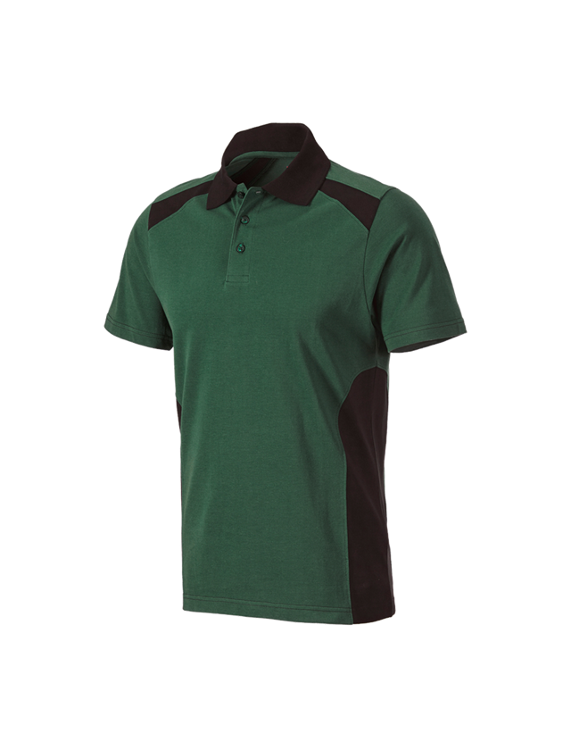 Témy: Polo tričko cotton e.s.active + zelená/čierna 2