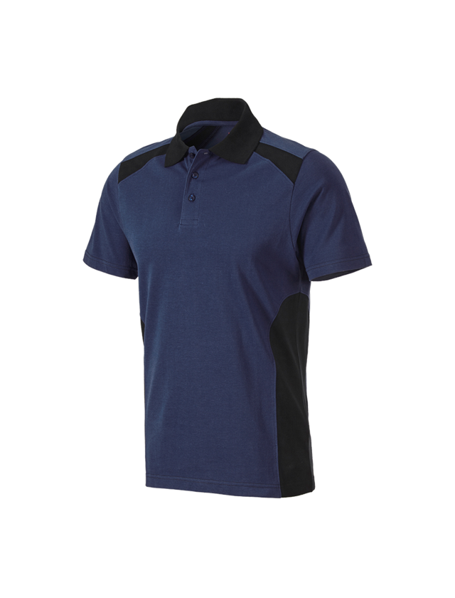 Tričká, pulóvre a košele: Polo tričko cotton e.s.active + tmavomodrá/čierna 2