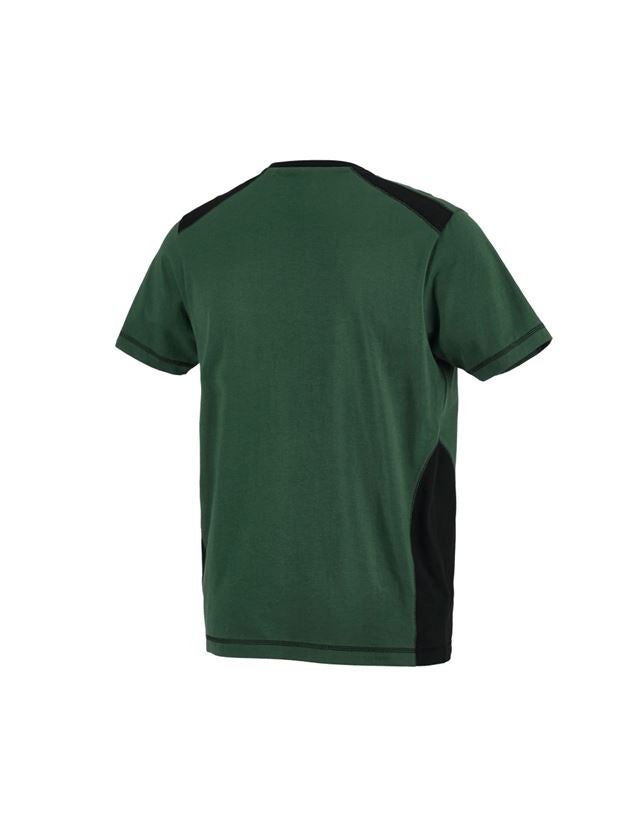 Tričká, pulóvre a košele: Tričko cotto e.s.active + zelená/čierna 3