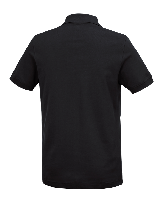 Tričká, pulóvre a košele: Polo tričko e.s. cotton Deluxe + čierna 3