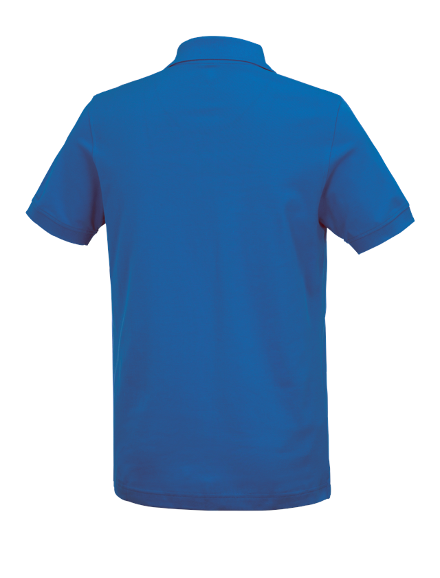Tričká, pulóvre a košele: Polo tričko e.s. cotton Deluxe + enciánová modrá 1