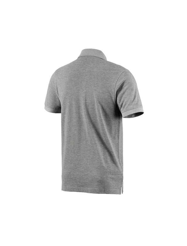 Tričká, pulóvre a košele: Polo tričko e.s. cotton + sivá melírovaná 3
