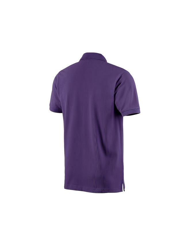 Tričká, pulóvre a košele: Polo tričko e.s. cotton + fialová 1