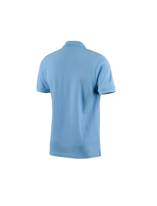 Tričká, pulóvre a košele: Polo tričko e.s. cotton + azúrová modrá 1