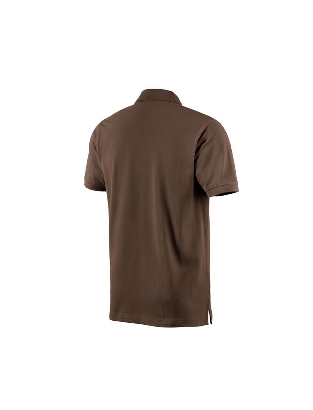 Tričká, pulóvre a košele: Polo tričko e.s. cotton + lieskový oriešok 3