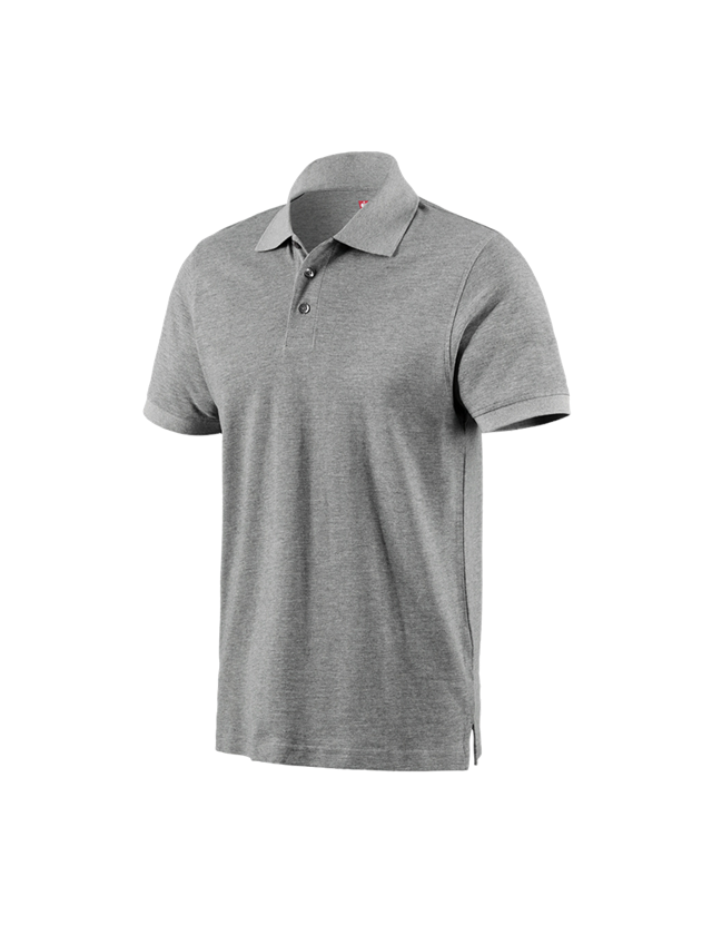 Tričká, pulóvre a košele: Polo tričko e.s. cotton + sivá melírovaná 2