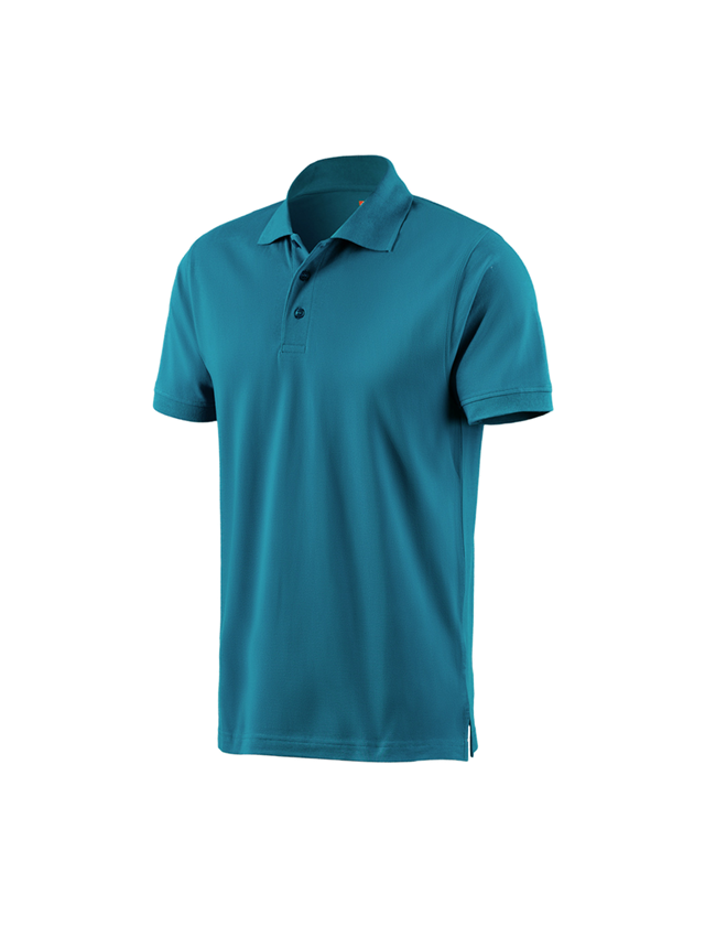 Tričká, pulóvre a košele: Polo tričko e.s. cotton + petrolejová