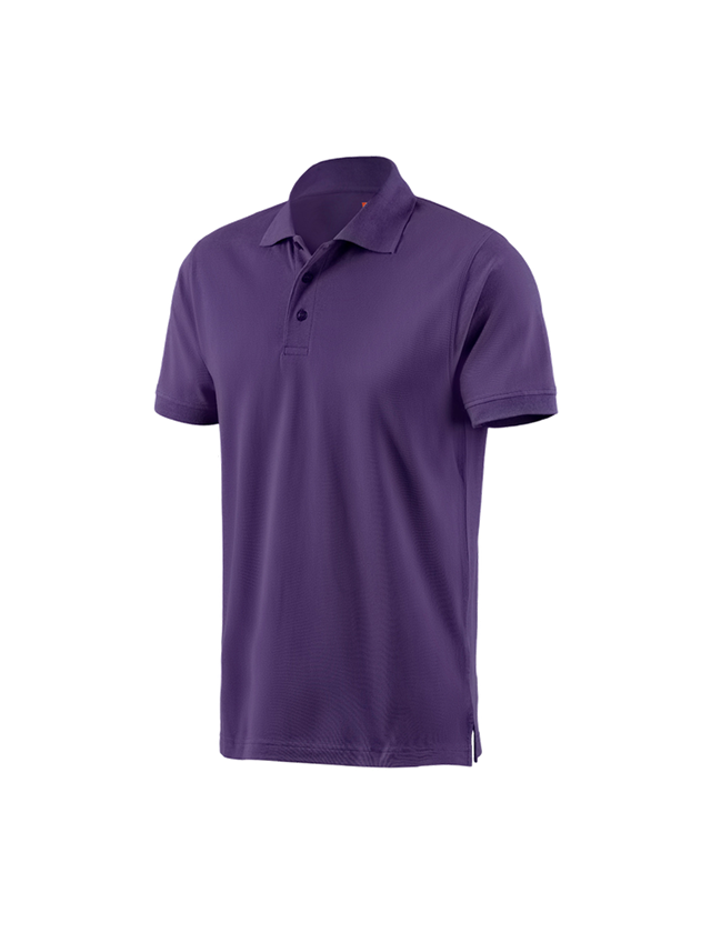 Tričká, pulóvre a košele: Polo tričko e.s. cotton + fialová