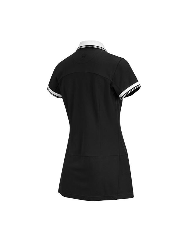 Tričká, pulóvre a košele: Šaty Piqué e.s.avida + čierna 1