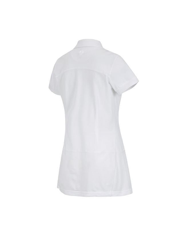 Tričká, pulóvre a košele: Šaty Piqué e.s.avida + biela 1