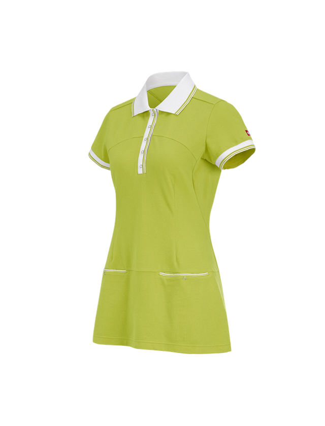 Tričká, pulóvre a košele: Šaty Piqué e.s.avida + májová zelená