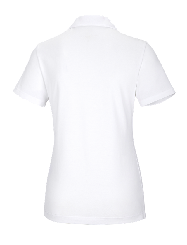 Tričká, pulóvre a košele: Funkčné polo tričko poly cotton e.s., dámske + biela 1