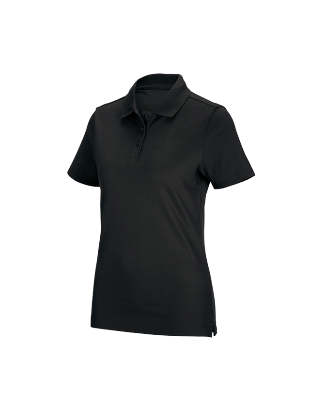 Tričká, pulóvre a košele: Funkčné polo tričko poly cotton e.s., dámske + čierna
