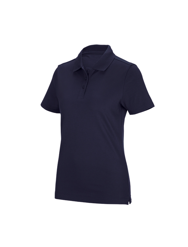 Tričká, pulóvre a košele: Funkčné polo tričko poly cotton e.s., dámske + tmavomodrá 2
