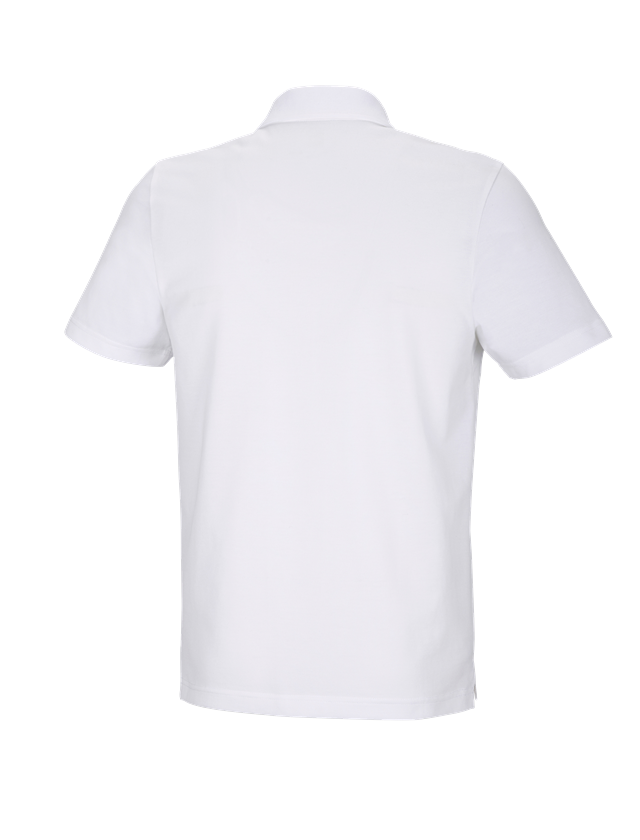 Tričká, pulóvre a košele: Funkčné polo tričko poly cotton e.s. + biela 3